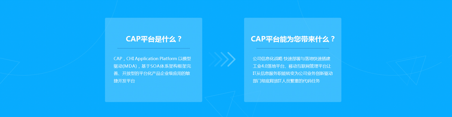 CAP開(kāi)發(fā)平臺